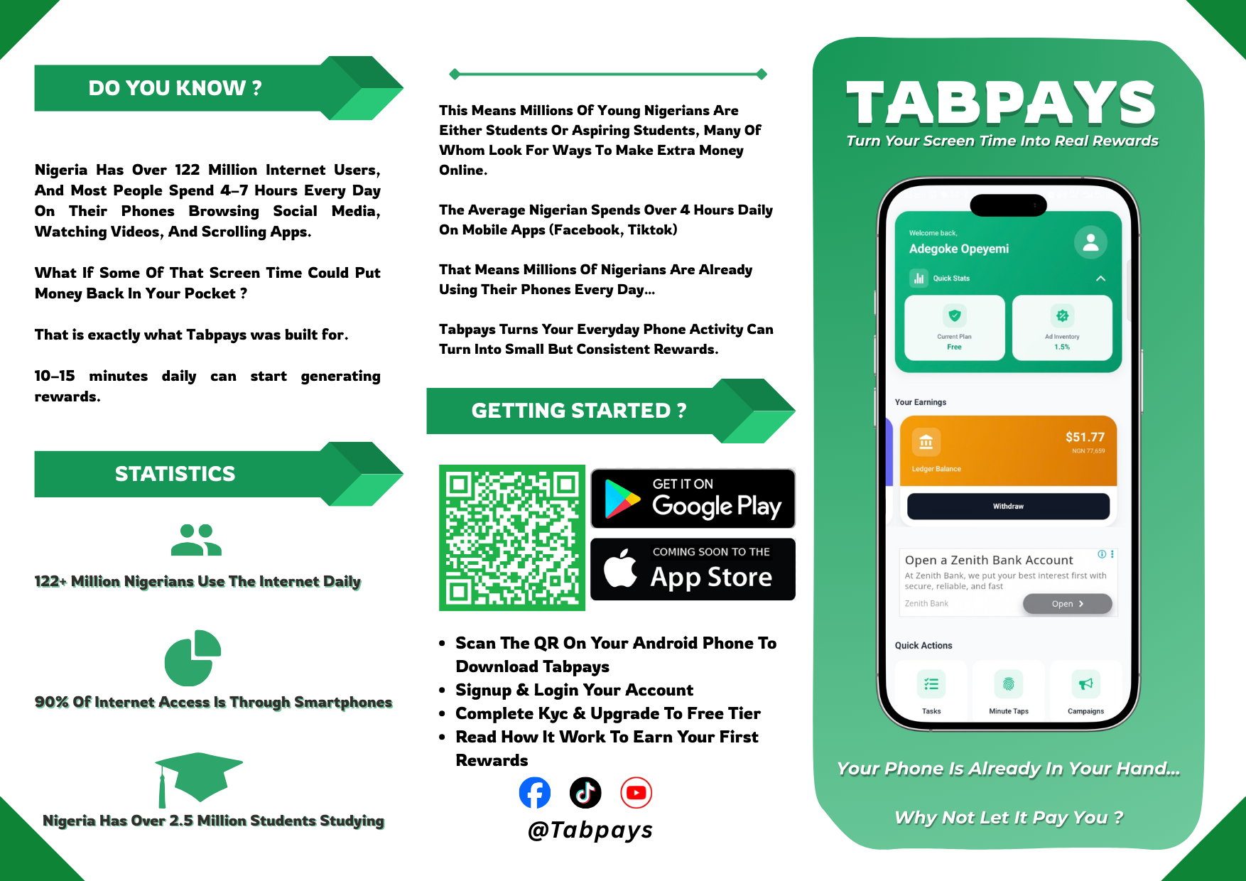 The Tabpays Project