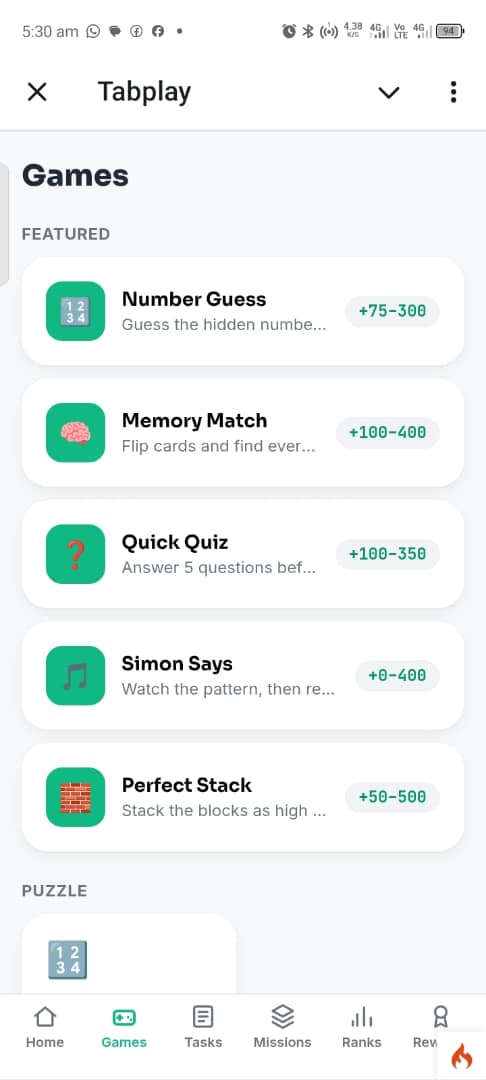 The Tabplay Telegram Bot